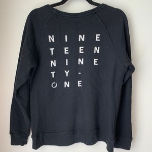 Equinox 1991 Black Sweater (MEDIUM)